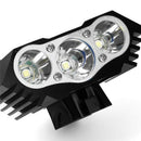 7500 Lumen 3X CREE T6 LED Bicycle Bike Front Light Lamp Headlight Headlamp