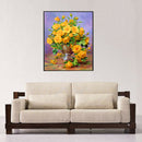 Flowers 5D Diamond Painting Cross Stitch Kit Rhinestones Home Decor Craft