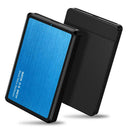 2.5 inch Hard Disk Mobile Case USB 3.0 to SATA HDD SSD Enclosure (Blue) A