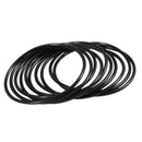 10 x Black 52 mm OD 2 mm Thickness Nitrile Rubber O-ring Oil Seal Seals F8B7