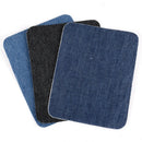 24Pcs Iron On Denim Cotton Patches Repairing Decorating Kit for Jeans 3 Gw