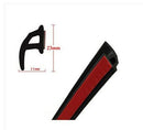 80"(2Meter) P shape Car Truck Door Rubber Seal Strip Weatherstrip Seals Hollow