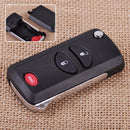 3-Button Folding Remote Key Shell Case FOB fit for Chrysler Dodge Jeep Cherokee