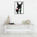 5D Diy diamond painting cross stitch arts and crafts cartoon dog rhinestone F9U8