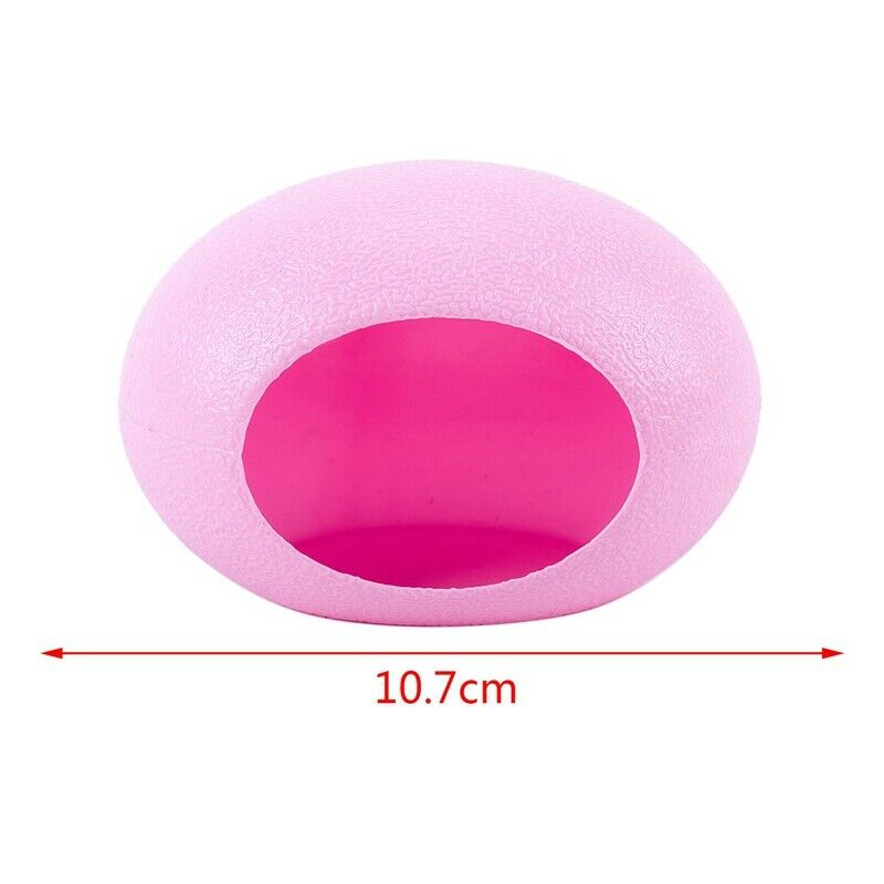 Plastic Mini Pet Bedroom Egg Nest Hamster Cottage Pink