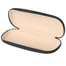 Glasses Case - Black Metal and leather for Small and Medium Frames