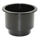 Recessed Cup Drink Bottle Holder for Marine Boat Car RV Sofa Poker Table Black