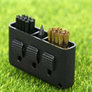 2pcs Home Retractable Golf Brush Accessories 3 In 1 Groove Putter Cleaning Tool