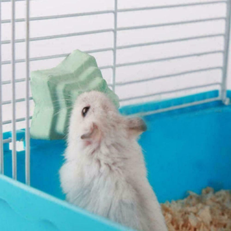 Hamster Teeth Grinding Stone Mineral Calcium Rabbits Toys Squirrel Rat Pet M3X7