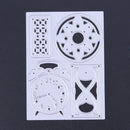 Clock Combination DIY Handmade Craft Stencils Decor Tool Set Cutting Die
