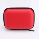 Mini Square EVA Case Headset Bluetooth Earphone Cable Storage Box
