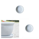 2pcs Plastic Plant Pot Saucer Planter Drip Tray Indoor Outdoor Garden White