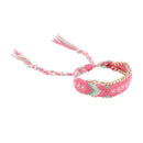 Ethnic Hippy Unisex Colorful Wrap Woven Rope String Handmade Bracelet Gift