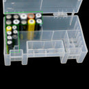 Portable Transparent Plastic Battery Case Holder Storage Box for /A Battery New