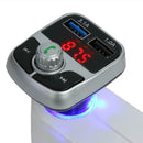 G17 Bluetooth 5.0 Handsfree FM Transmitter with 5V 3.1A Fast Charging Charger