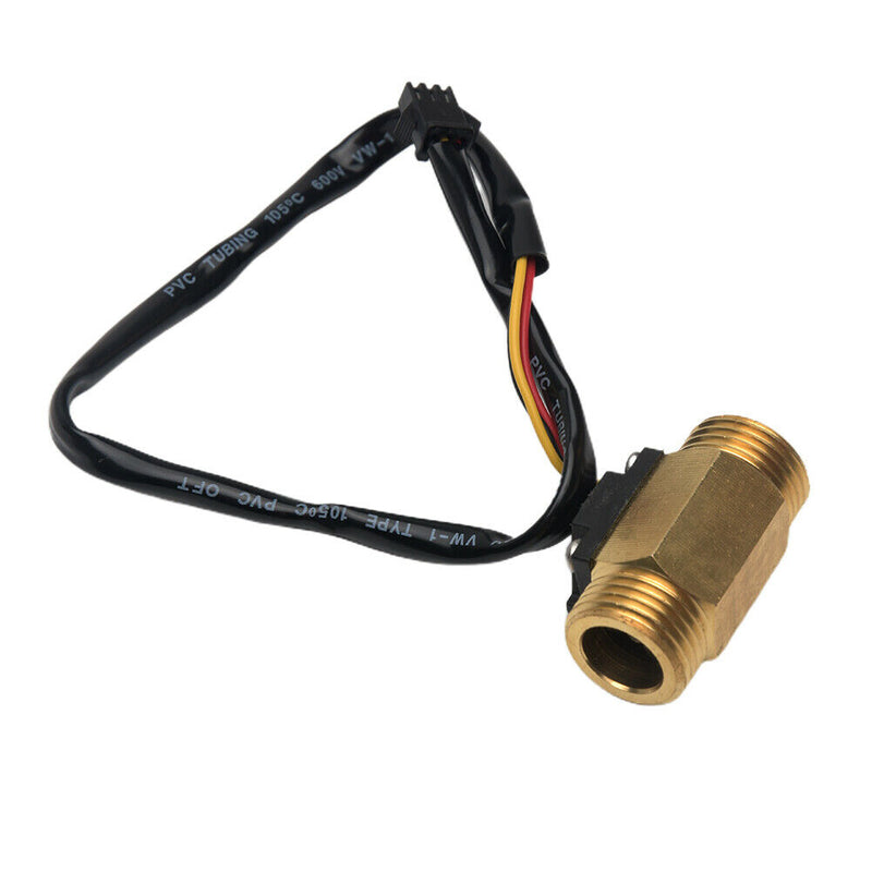 Easy Install Control Water Flow Sensor Switch Coffee Machine Copper Hall Effect