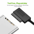 USB 3.0 to Micro-SATA Adapter Cable for 1.8inch HDD SSD Converter Cord USB3.O9U4