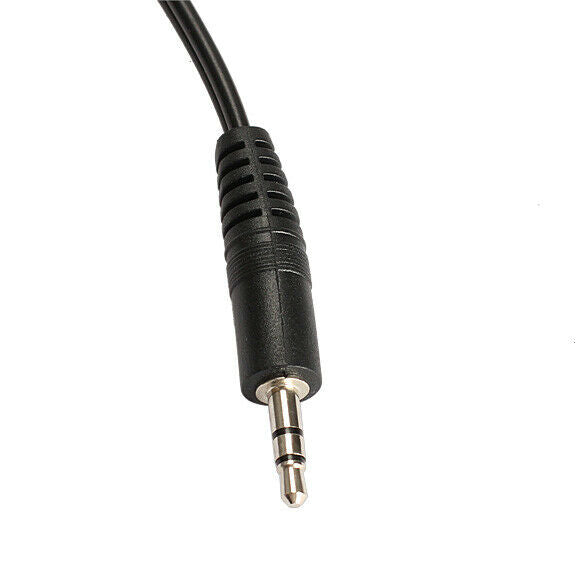 3.5mm Male to 2 RCA Female Jack Stereo Audio Cable Converter Adapter DC3