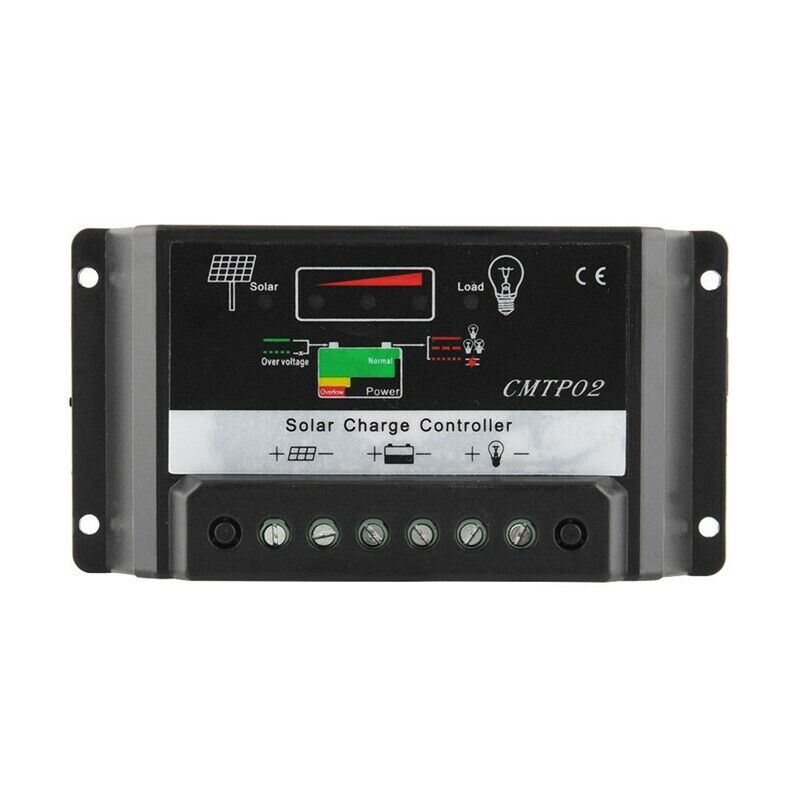 15A PWM Solar Panel Battery Regulator Charge Controller 12V 24V Auto Switch J9H6