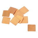 15x15x1.2mm Copper Thermal Pad for CPU GPU Heatsink Radiator Accessory Kit, Set