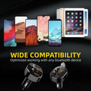 Car U Disk FM Bluetooth Receiver MP3 Player Fast Charge USB Flash Drive Charger