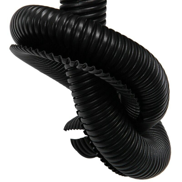 100 Ft. 3/4 inch Split Wire Loom Conduit Polyethylene Tubing Black Color Sl V6G4