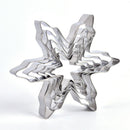 5PCS Snowflake Stainless Steel Cookie Cutter Biscuit Pastry Mold Cake Decor 3C