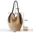 Big Straw Beach Bags Women Handbags Summer Fashion Female Casual Women'S Ba