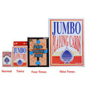 Twofold Giant Playing Cards  Party Game Cards Travel Souveniers - Red