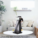 Acrylic Headset Holder Universal Display Stand With Supporting Bar Space Saving