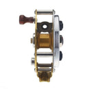 Full Metal Fly Fish Reel Former Ice Fishing Vessel Wheel BF800A 0.5mm/300m  X5T2