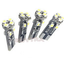 1X T10 8 LED SMD 3020 No Error Canbus LED White Lights Bulb Lamp New liau
