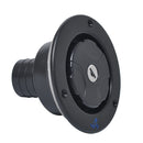 Round Black Water Fill Hatch Inlet UV Plastic for RV Trailer with 2 Keys