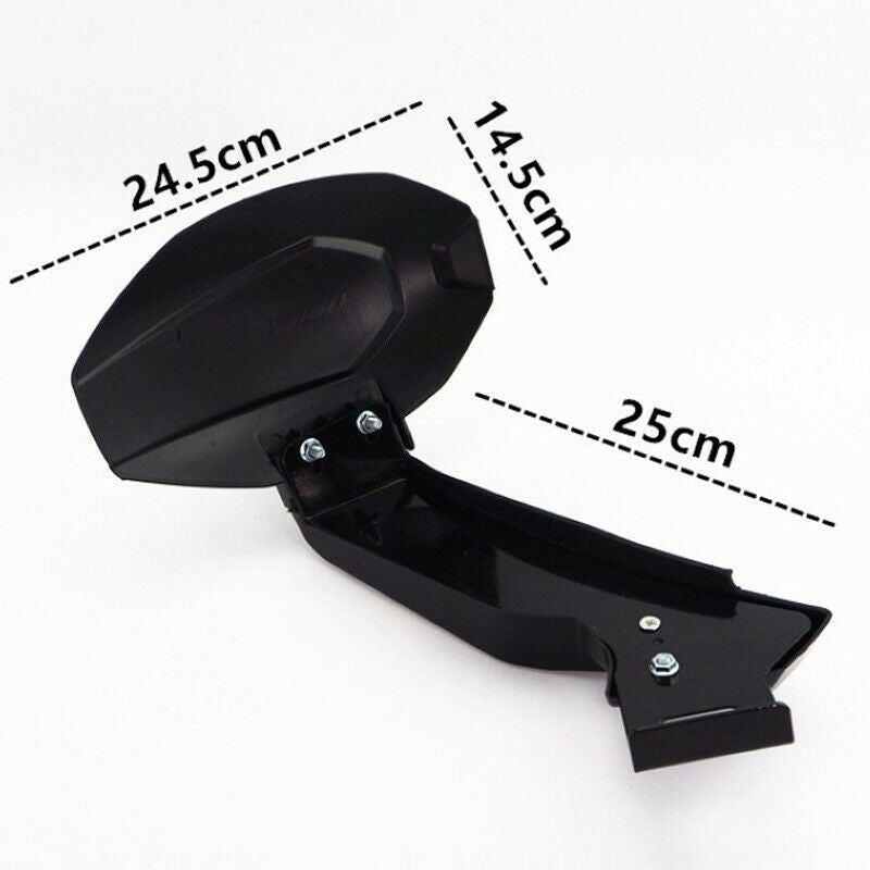 Motorcycle Rear Mudguard Wheel Tire Splash Cover Guard Carbon Look Black Fo U7A3