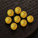 Transfer beads 12mm Chinese Wealth & Good Luck Jewelry AU J1Y8