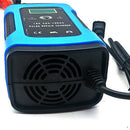 Fully-Automatic Battery Charger Maintainer 12V 6A for Car Motorcycle Lawn