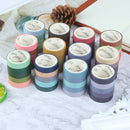 5pcs/set Rainbow Scrapbooking Paper Decor Stationery Office Supplies Stick BX