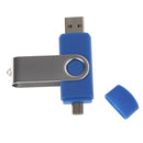 2in1 16GB USB 2.0 Flash Pen Drive Memory Stick U Disk for OTG Phone Laptop Z