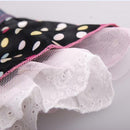 Dog Pet Clothes Puppy Polka Dot Ruffle Denim Skirt Dress Chihuahua Apparel M