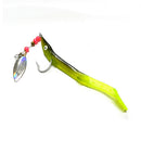 1x Rubber Fishing Baits Tiddler Bait With Hook Tackle Fishing Accessory Tool HTE