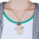 Snowman Keychain Pendant DIY Point Diamond Keychain Decorative Quality  XGL