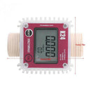 K24 Turbine Digital Oil Fuel Flow Meter Gauge For Chemicals Liquid Water