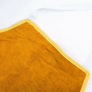 Full Cowhide Leather Electric Welding Apron Bib Blacksmith Apron Yellow Ele Q3I2