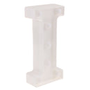 White Large Plastic Marquee Freestanding Alphabet LED Light UP Letters I