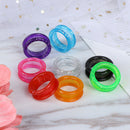 10pcs Professional Pet Grooming Scissors Colorful Ring Set Fit For Hair Sciss BX