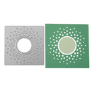 2pcs Circle Cutting Dies Stencils Scrapbook Embossing DIY Craft Album Card