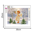 5D DIY Diamond Painting Little Angel Cross Stitch Embroidery Rhinestones