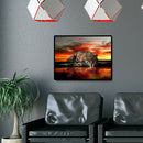 5D DIY Full Round Diamond Painting Tiger Embroidery Canvas Art (L2186)