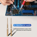 2pcs 20A Thin Tip Needle Multimeter Multi Meter Tester Lead Probe Cable Kit A