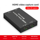 4K 1080P HDMI Video Capture Card HDMI to USB Video Grabber WIth Local Loop Out